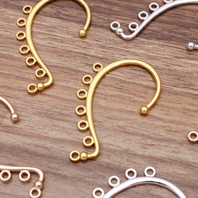 Khuyên Tai Dạng Móc Bằng Đồng Không Gây Dị Ứng Đơn Giản Độc Đáo Cho Nữ