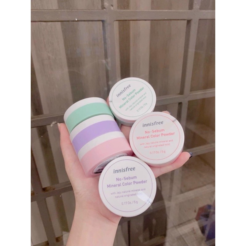 Phấn phủ kèm dầu Innisfree