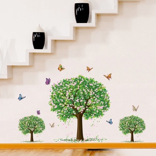 Decal dán tường mẫu 3 cây xanh (115.70cm)