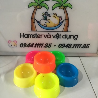 Chén ăn nhựa cho hamster