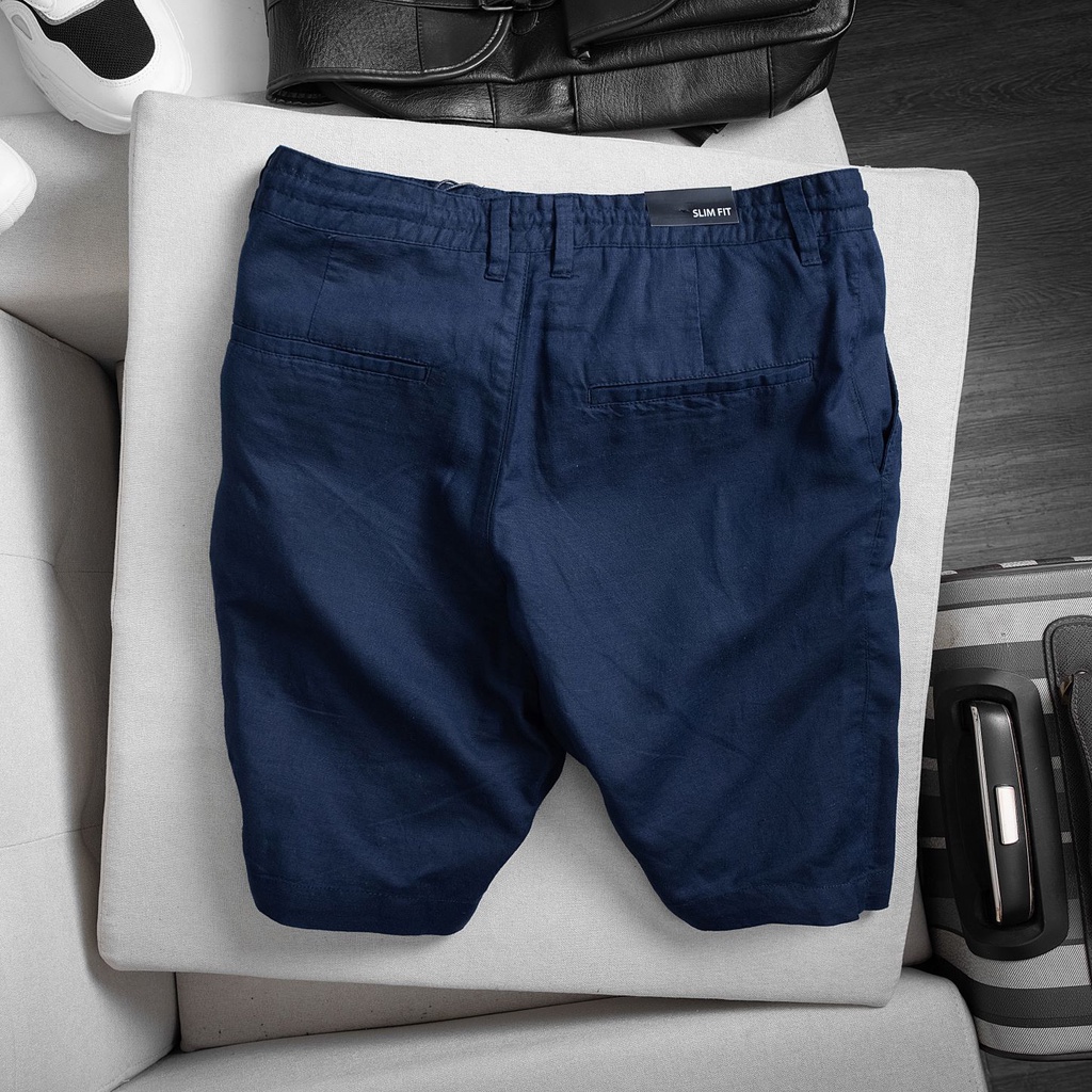 QUẦN SHORT ĐŨI NAM CÓ DÂY RÚT, DÁNG TRẺ TRUNG NĂNG ĐỘNG - PAUL THOMAS