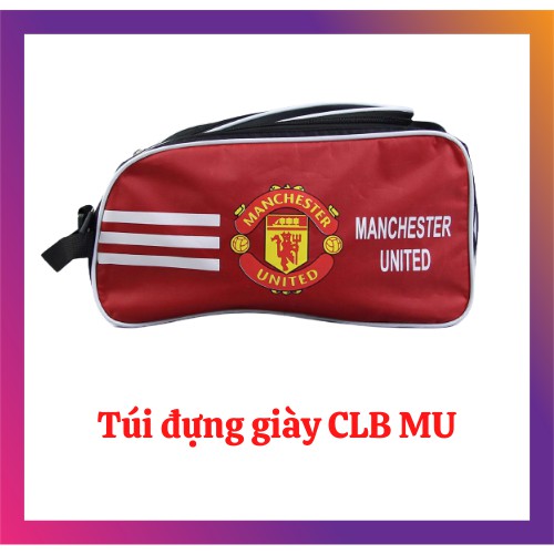 Túi đựng giày đá bóng 2 ngăn CLB MU