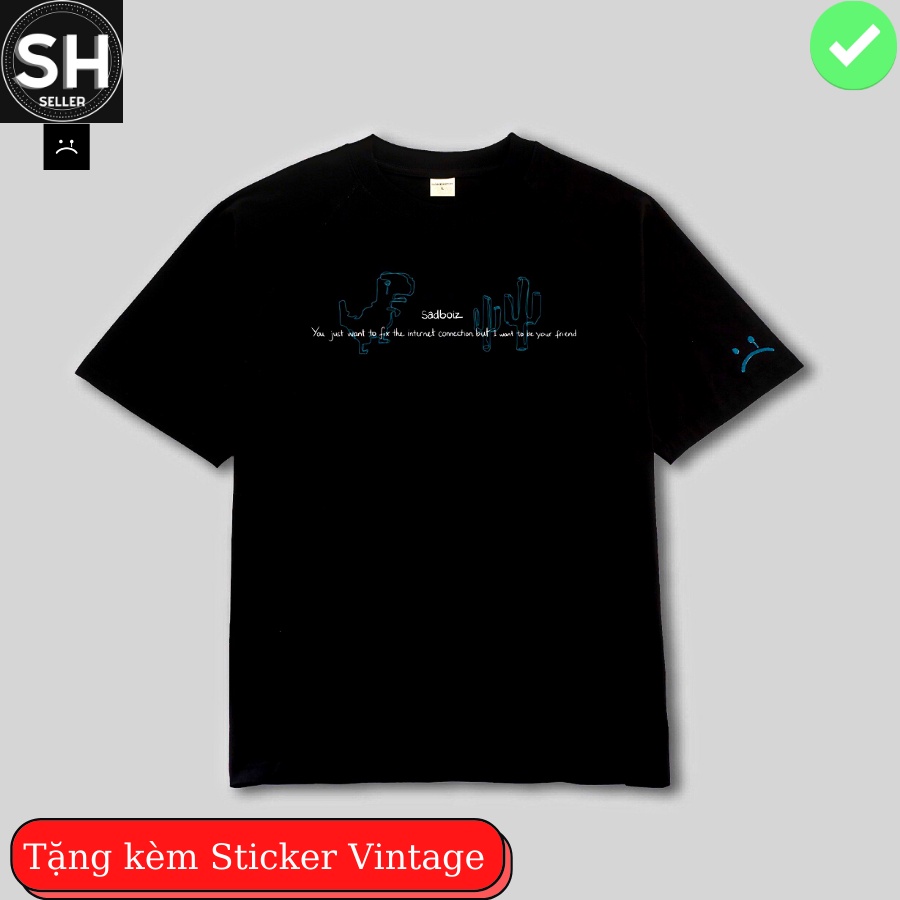 Áo thun 𝗧𝗘𝗘 𝗦𝗔𝗗𝗗𝗜𝗡𝗢 ®️ - 𝑯𝒂̀𝒏𝒈 𝒄𝒉𝒊́𝒏𝒉 𝒉𝒂̃𝒏𝒈