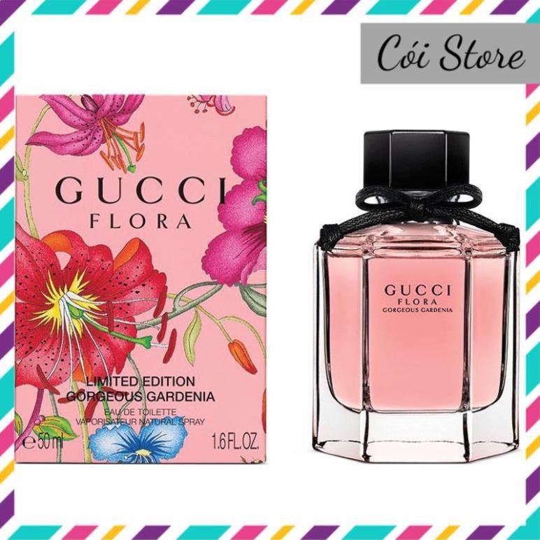 [FreeShip - Hàng chính hãng] Nước hoa nữ( CHÍNH HÃNG )  GUCCI FLORA GORGEOUS GARDENIA LIMITED EDITION 50ml