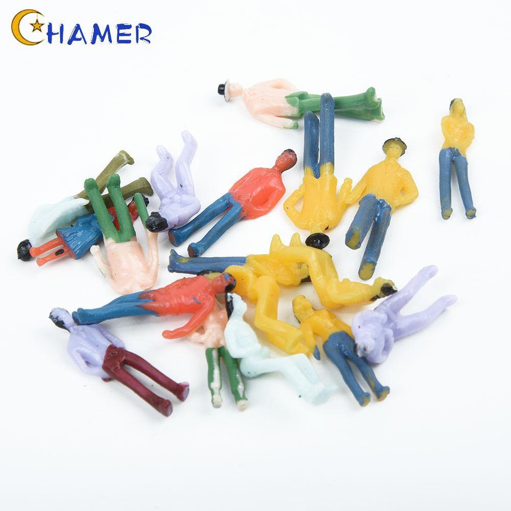 Set 25 / 100 Mô Hình Người Mini Trang Trí Tiểu Cảnh