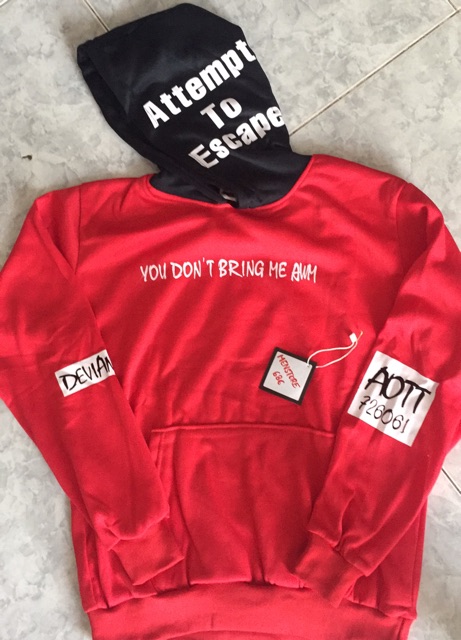 Áo khoác nỉ hoodie escape free sz dưới 60kg- ảnh thật | BigBuy360 - bigbuy360.vn