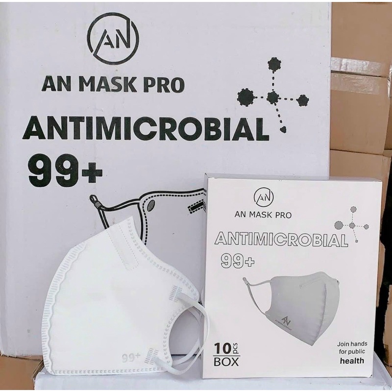 Hộp 10 khẩu trang N99 (AN MASK PRO)/99+