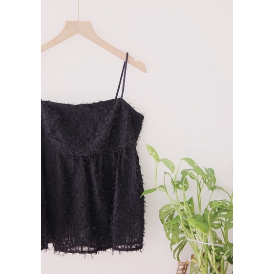 Ceci Cela - Áo Dây Vải Lông Soare