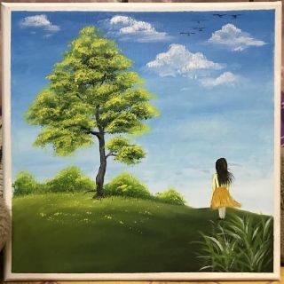 Băng dính dán viền tranh