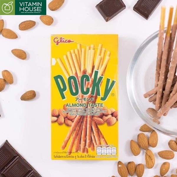 [VITAMIN HOUSE] Bánh que Pocky hạnh nhân 43.5g