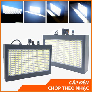 [CẶP ĐÔI] Cặp Đèn Chớp Trắng 390 Bóng LED Chớp Theo Nhạc Chơi Tại Nhà - BAR Store