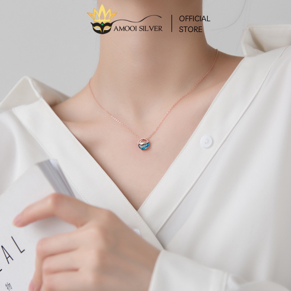 Dây Chuyền Bạc S925 Cá Nhỏ Giữa Đại Dương Cá Tính - Amooi Silver AD130