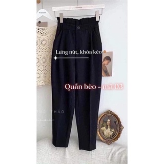 Quần baggy thun bigsize lưng bảng thun hack dáng siêu đỉnh