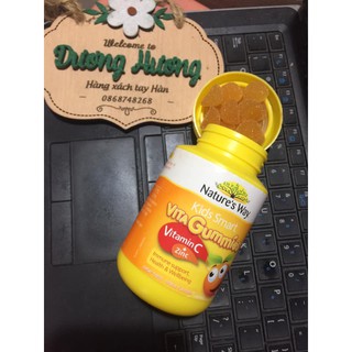 Kẹo dẻo bổ sung vitamin c và kẽm cho bé từ 2 tuổi