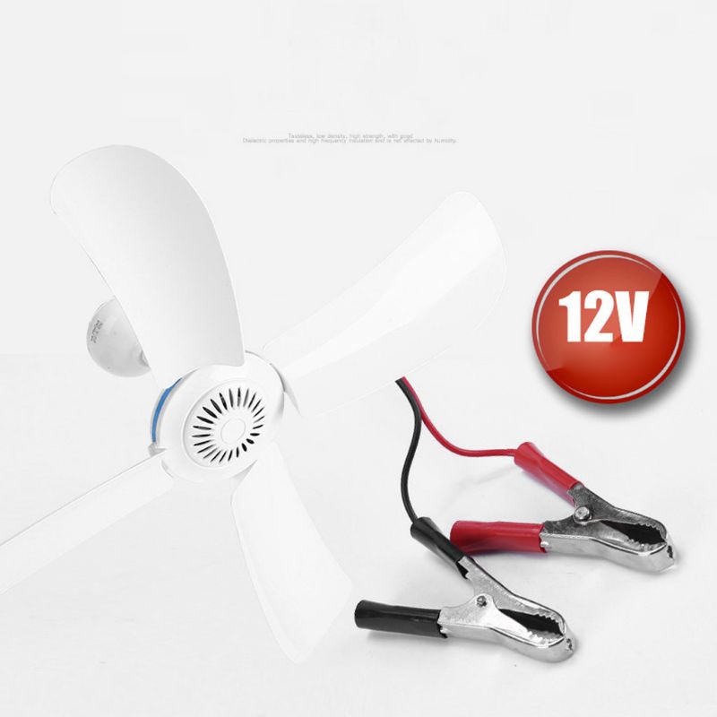 Quạt Trần 12V 16 31 5 Pin Tiện Dụng Cho Cắm Trại Ngoài Trời