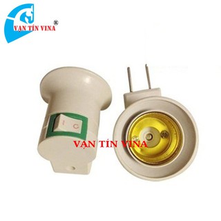 Đuôi đèn có công tắc, phích cắm không dây