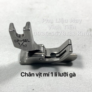 Chân vịt mí 1 li lưỡi gà giá 15.000/cái