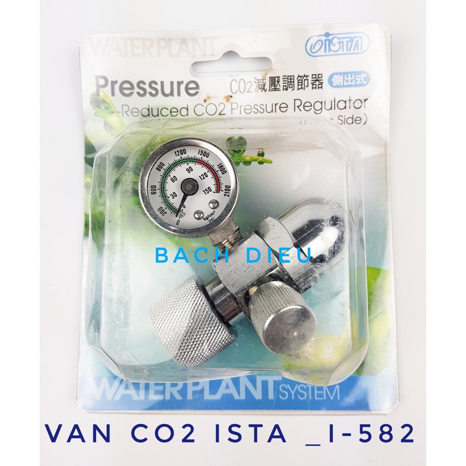 VAN TINH CHỈNH CO2 ISTA ĐÀI LOAN CAO CẤP ĐỨNG - NGANG CHO HỒ BỂ THỦY SINH
