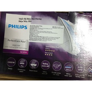 Bàn ủi/bàn là hơi nước Philips GC4910