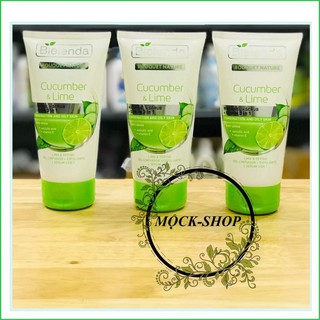 SỮA RỬA MẶT BIELENDA DƯA CHUỘT, CHANH & TRÀ XANH LÀM SẠCH SÁNG MỊN DA, CẤP ẨM VÀ NGĂN NGỪA MỤN