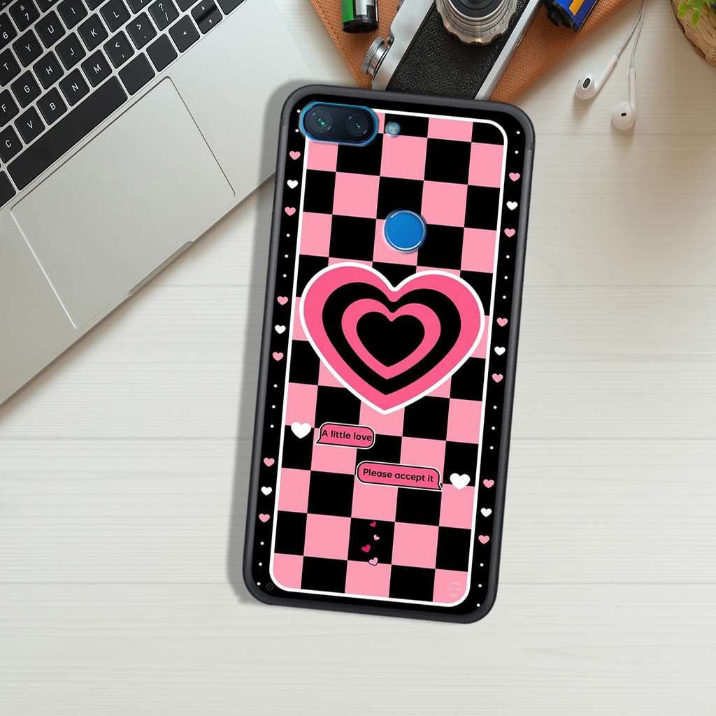 Ốp Lưng XIAOMI MI 5X - MI A1 - MI 8 LITE - MI 8 - MI 8 SE , In Hình &quot;Black Heart&quot; Phong Cách Đẹp.