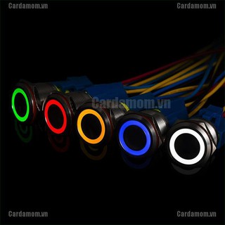 Nút Công Tắc Đèn LED Bằng Kim Loại 12mm