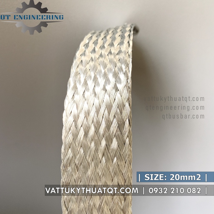 Dây Đồng Bện Mạ Thiếc 20mm2 - Bán lẻ đoạn 1m, 5m
