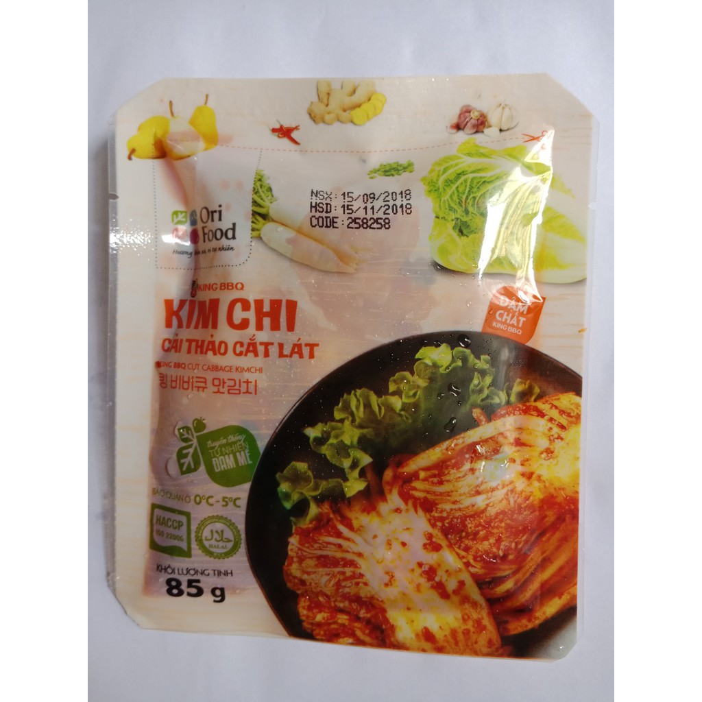 [Mã 77FMCGSALE1 giảm 10% đơn 250K] King BBQ kim chi cải thảo gói 85g | BigBuy360 - bigbuy360.vn
