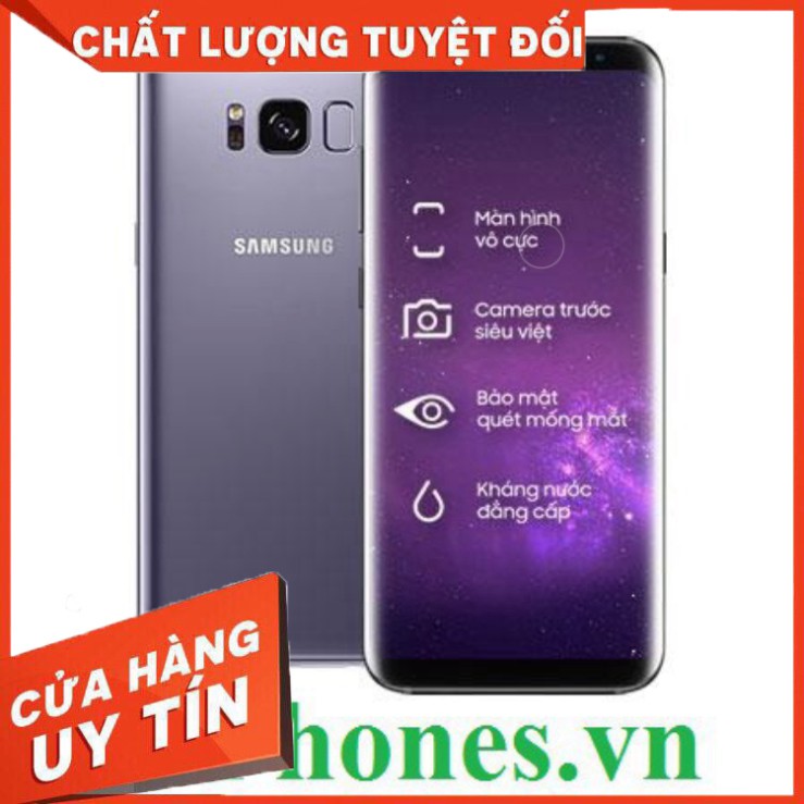 [ SIÊU GIẢM GIÁ  ] điện thoại Samsung Galaxy S8 ram 4G/64G mới Chính Hãng - Chơi PUBG/Free Fire mướt SHIP TOÀN QUỐC