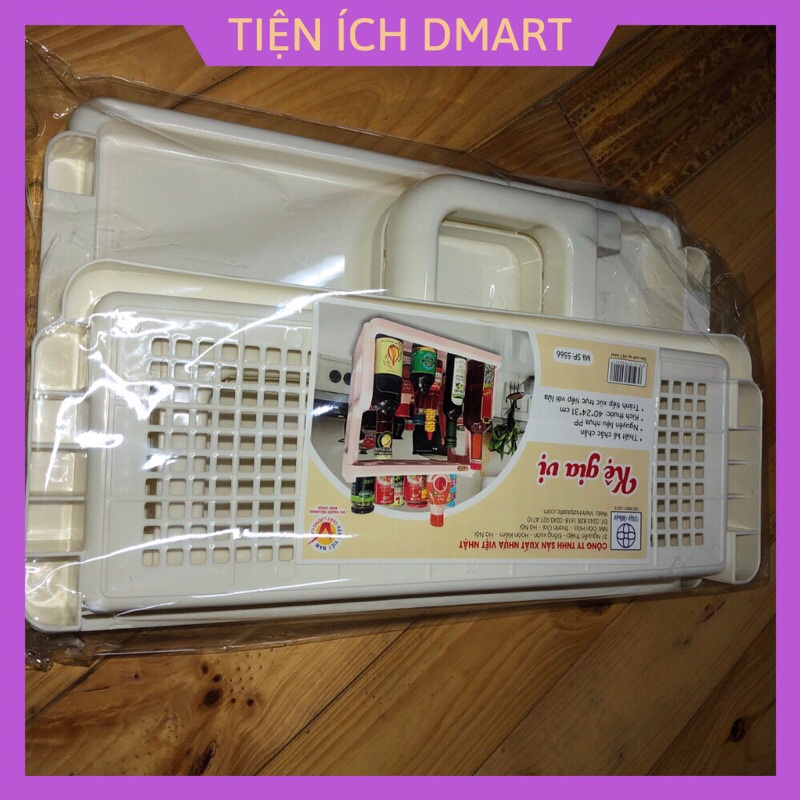 [HÀNG CAO CẤP] KỆ HŨ GIA VỊ 2 TẦNG NHỰA VIỆT NHẬT GỌN GÀNG SANG TRỌNG HÌNH CHỮ H | BigBuy360 - bigbuy360.vn