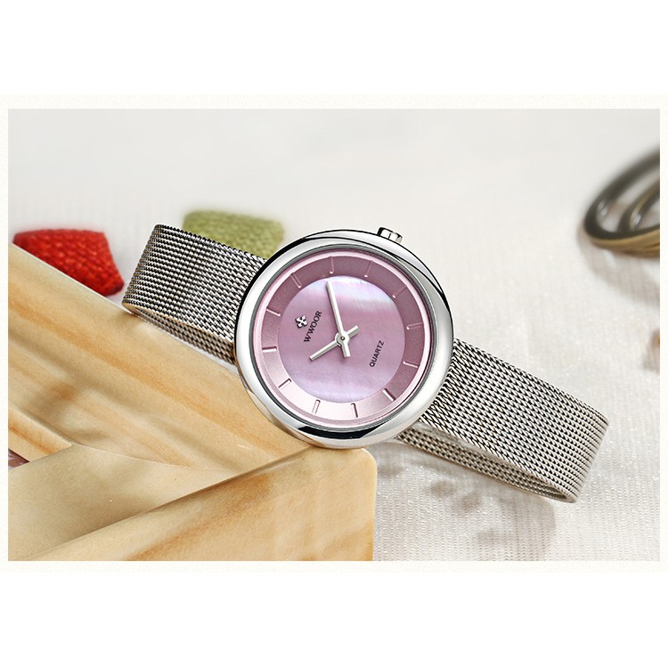 Đồng Hồ Nữ Chính Hãng WWOOR 8820 Dây Thép Mành Cao Cấp | BigBuy360 - bigbuy360.vn