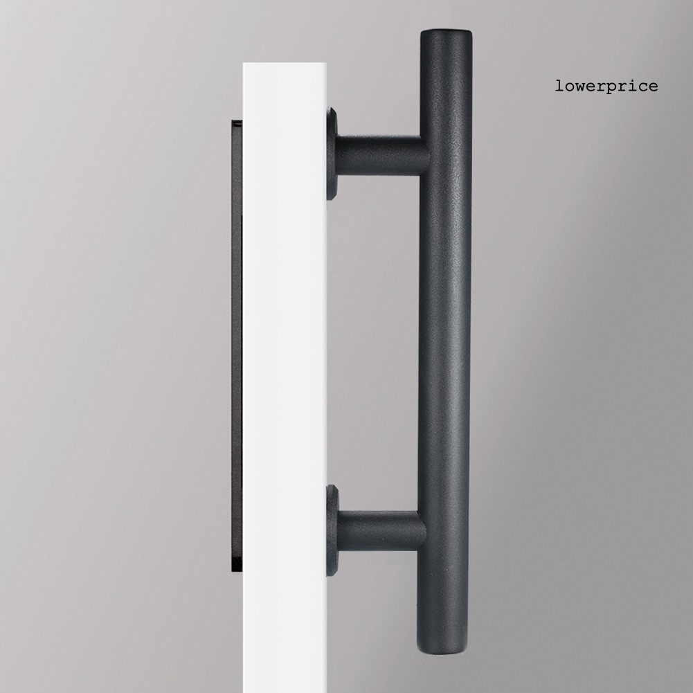 Máy Ảnh Jjj JJ Chất Lượng Cao❀Bộ Tay Nắm Cửa Trượt Bằng Thép Carbon Màu Đen 12inch