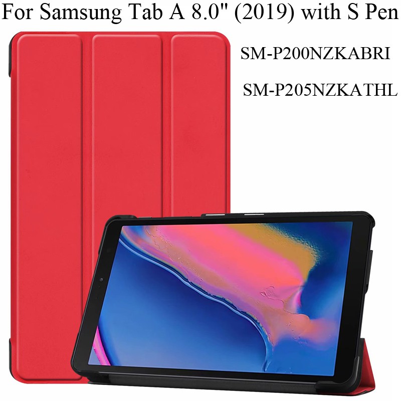 Ốp lưng bảo vệ cho Samsung Galaxy Tab A 8.0 2019 với S Pen (Phiên bản mới 2019 SM-P205NZKATHL / SM-P200NZKABRI)