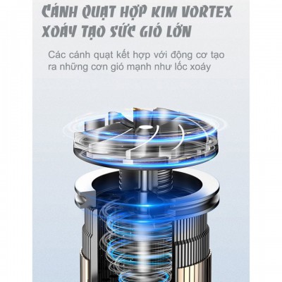 Máy Hút Bụi Cầm Tay Công Suất Lớn Cho Xe Hơi Pisen XCQ-02