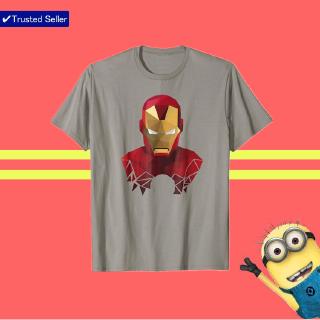 Áo Thun Tay Ngắn In Hình Iron Man Cho Bé Trai