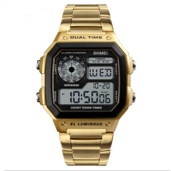 Đồng Hồ Nam SKMEI AE1200 Dây Kim Loại Nam Tính Sang Trọng | BigBuy360 - bigbuy360.vn