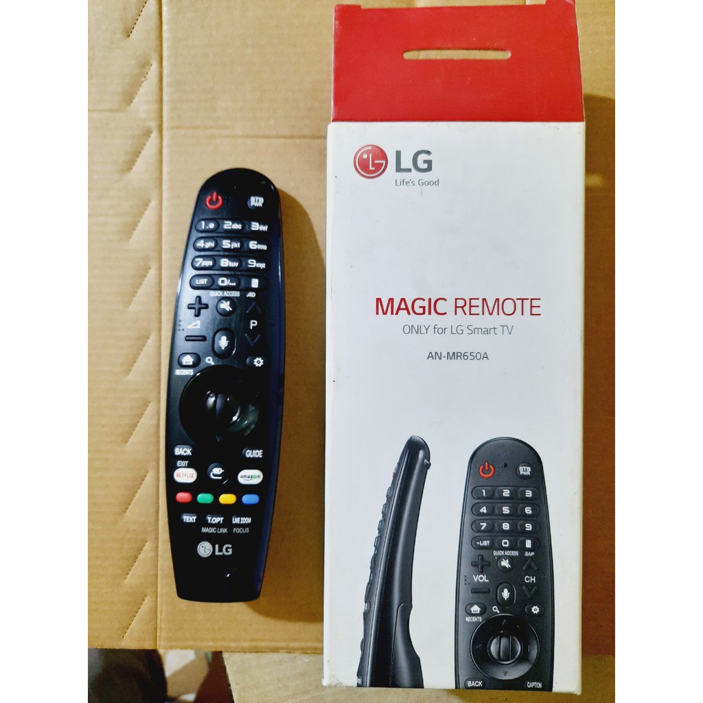 Remote Điều khiển tivi LG giọng nói 2017 MR650A các dòng tivi LG 2017- Hàng mới chính hãng Fullbox LG Tặng Pin!!!