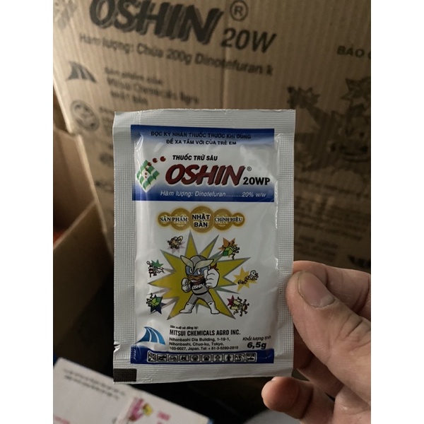 Chế phẩm diệt côn trùng oshin gói 6,5gr