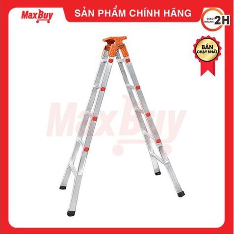 [Giao nhanh 2h HN] Thang nhôm gấp chữ A Việt Nam MB-20 chiều cao chữ A 2m