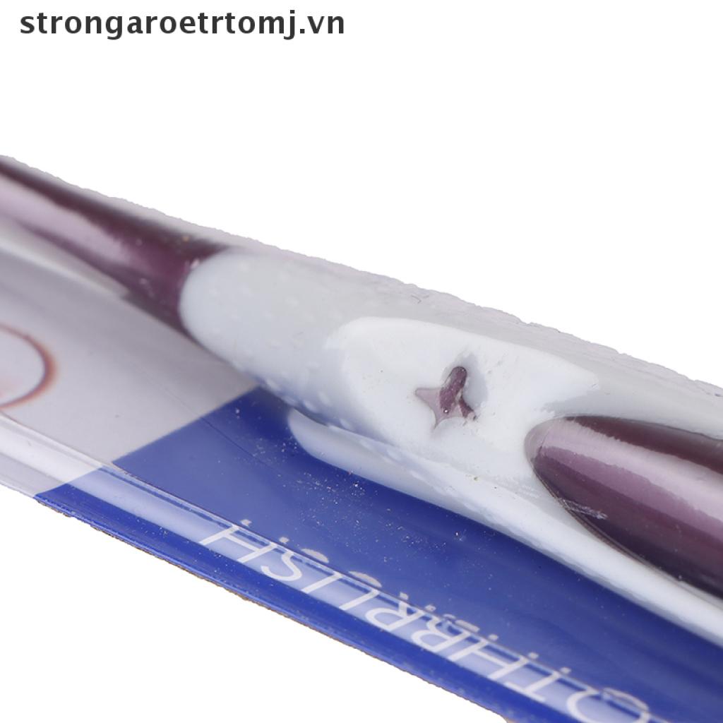 Set 10 Bàn Chải Đánh Răng Lông Siêu Cứng Làm Trắng Răng Chữ Thập