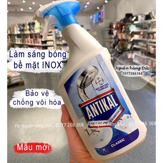 [Mẫu mới] Xịt ANTIKAL Đức tẩy rửa - Bảo vệ, chống ăn mòn đồ inox