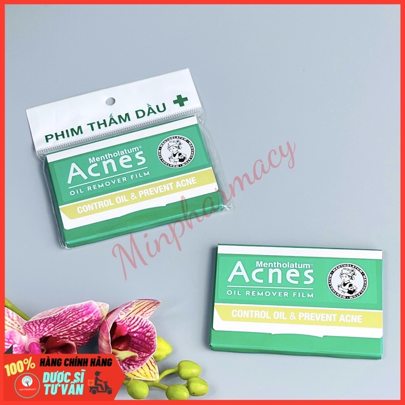 GIẤY THẤM DẦU/ PHIM THẤM DẦU ACNES Oil Remover Paper/Film  - Minpharmacy