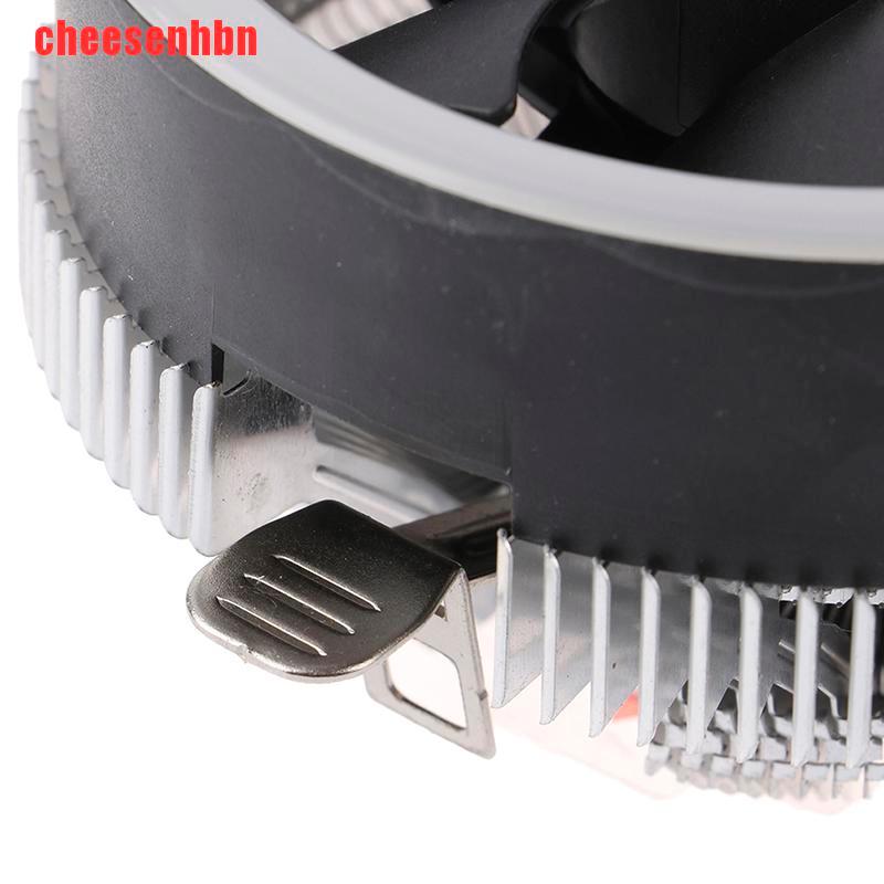 [cheesenhbn]CPU Cooling Fan CPU Cooler LED Light For Intel 775/1150/1156 AMD AM2+/AM3/AM3+