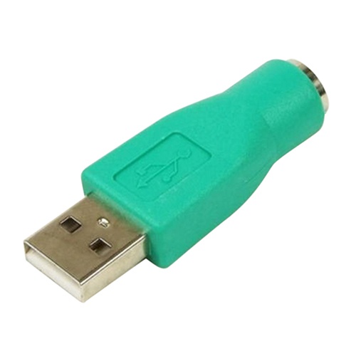 Đầu Chuyển Đổi USB Male Sang PS2 Female Màu Xanh Lá Cây Mát Mẻ BMM1 Cho Bàn Phím Và Chuột