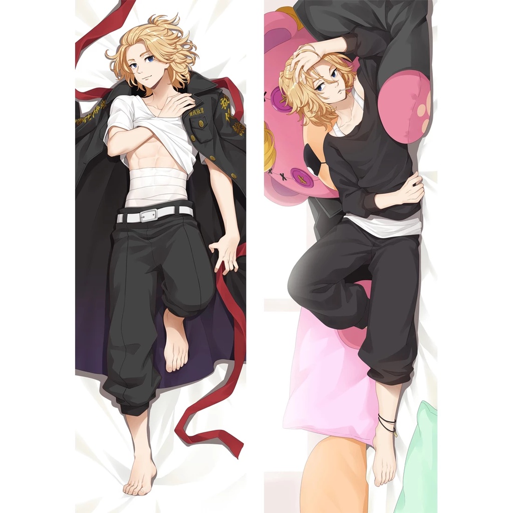 Vỏ Gối Ôm Toàn Thân In Hình Anime Revengers Manjiro Sano Dakimakura