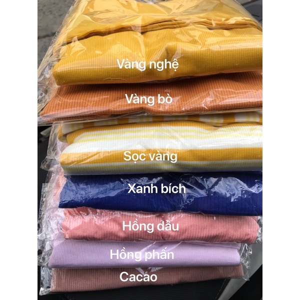 ÁO THUN TAY DÀI FROM DÀI THUN GÂN ÔM BODY