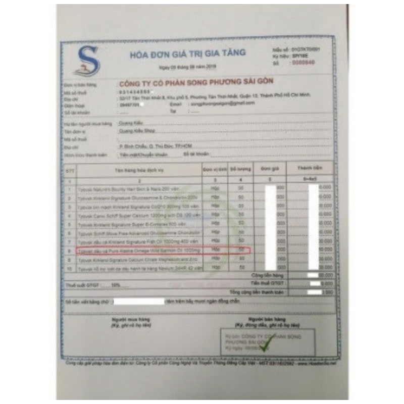 Dầu cá Alaska Salmon Oil Omega-3 210 viên của Mỹ