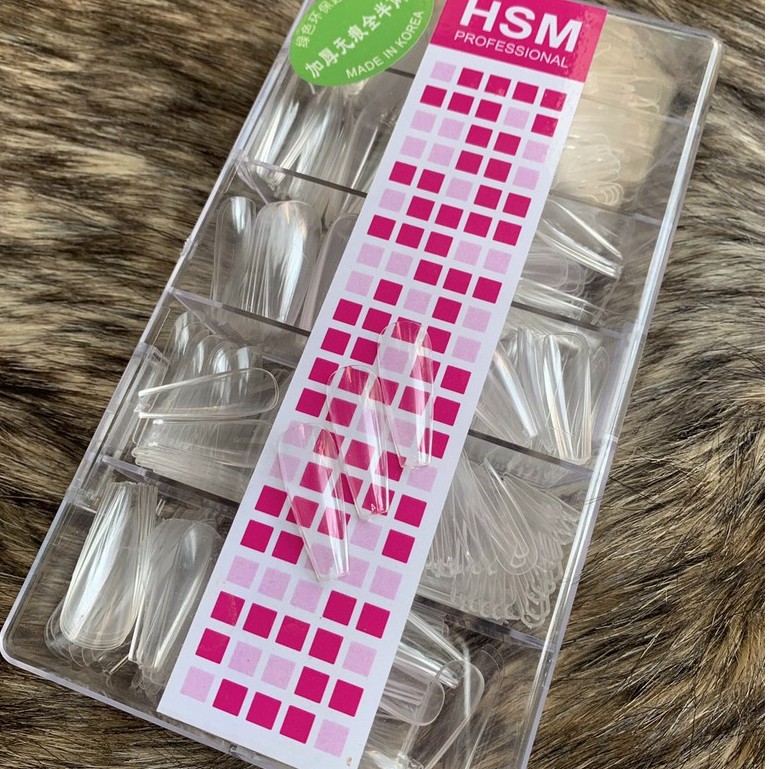 Móng úp tay phom thang HSM Đẹp Chuẩn fom , Không Cần Sửa