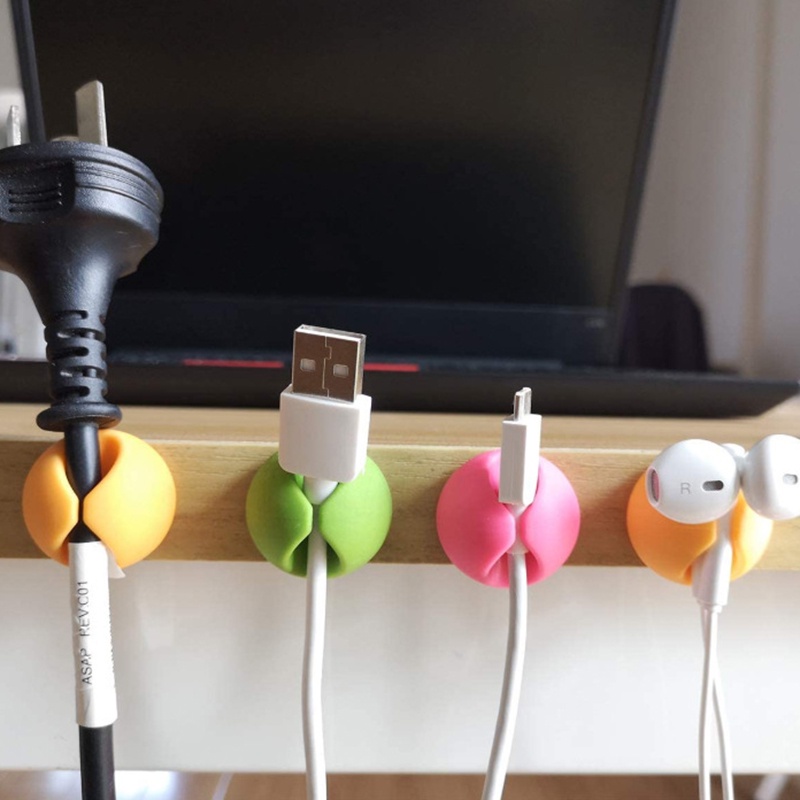 Dụng Cụ Quấn Dây Cáp Sạc USB Đa Năng Bằng silicone