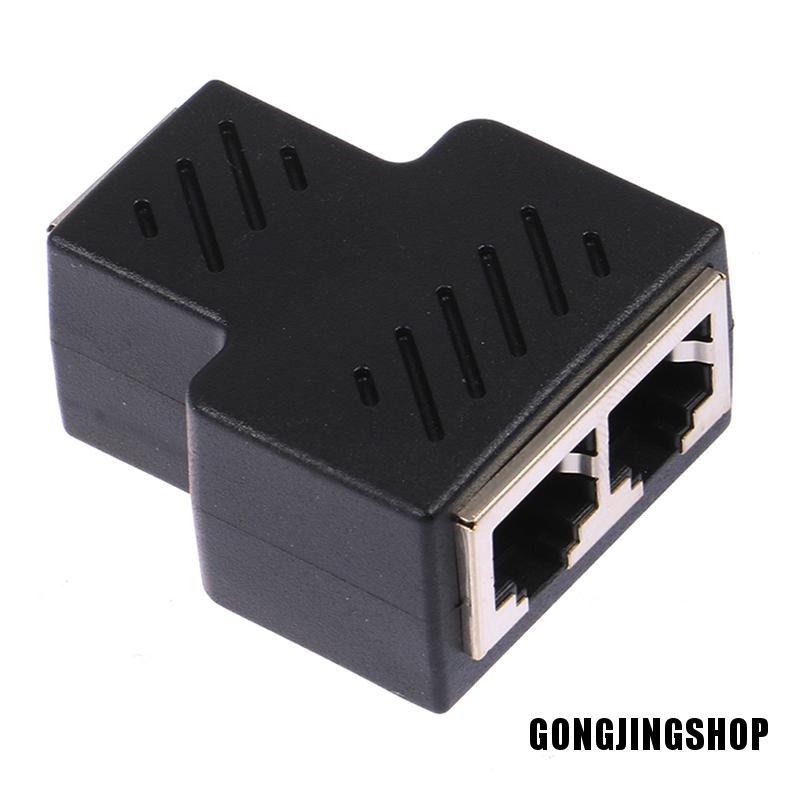 Đầu Nối Dây Cáp Mạng Rj45 1 Ra 2 Chiều